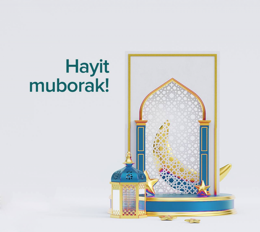 Поздравляем со священным праздником Рамазан Хайит!